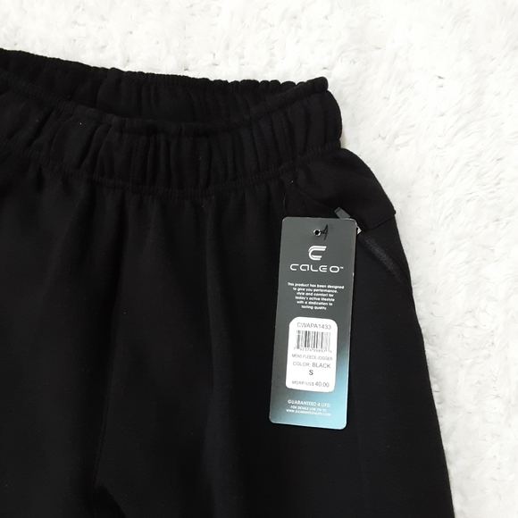 CALEO MEN'S FLEECE JOGGER CWAPA 1433 PANTS NWT - Picture 2 of 5